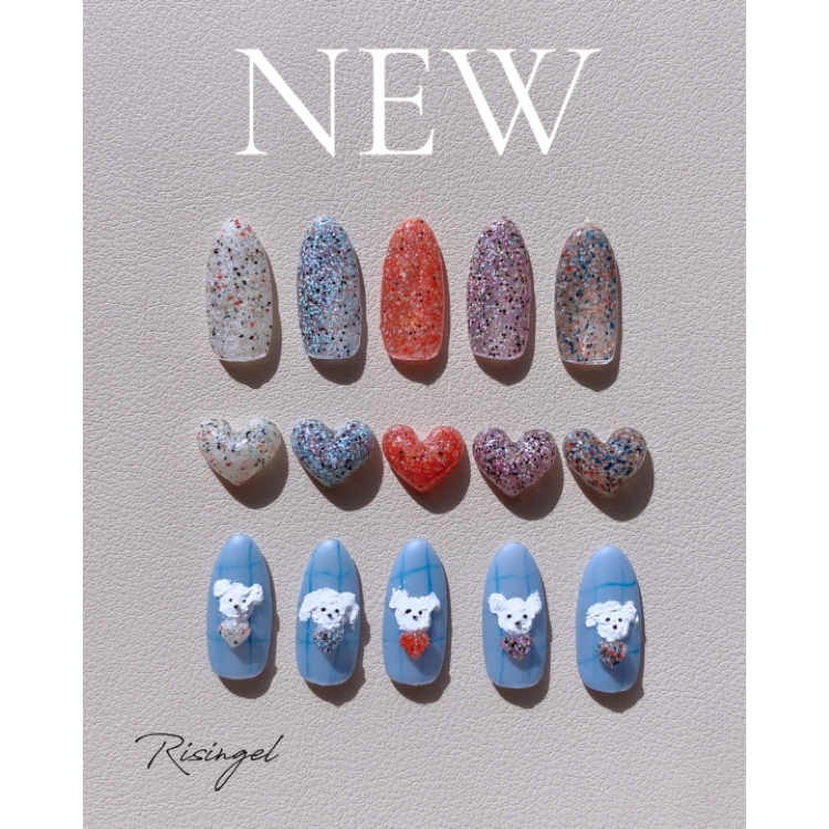 お取り寄せ Risingel jelly gel 4色セット jg001-004