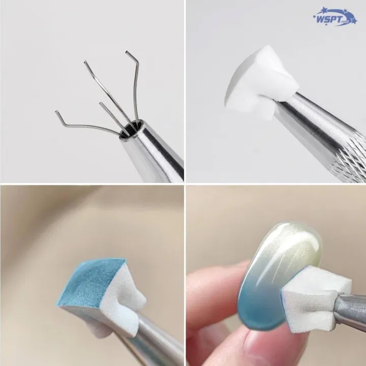 お取り寄せ StarBits byWSPTJAPAN グラデーションスポンジ＆キャッチャーセット　ホワイト