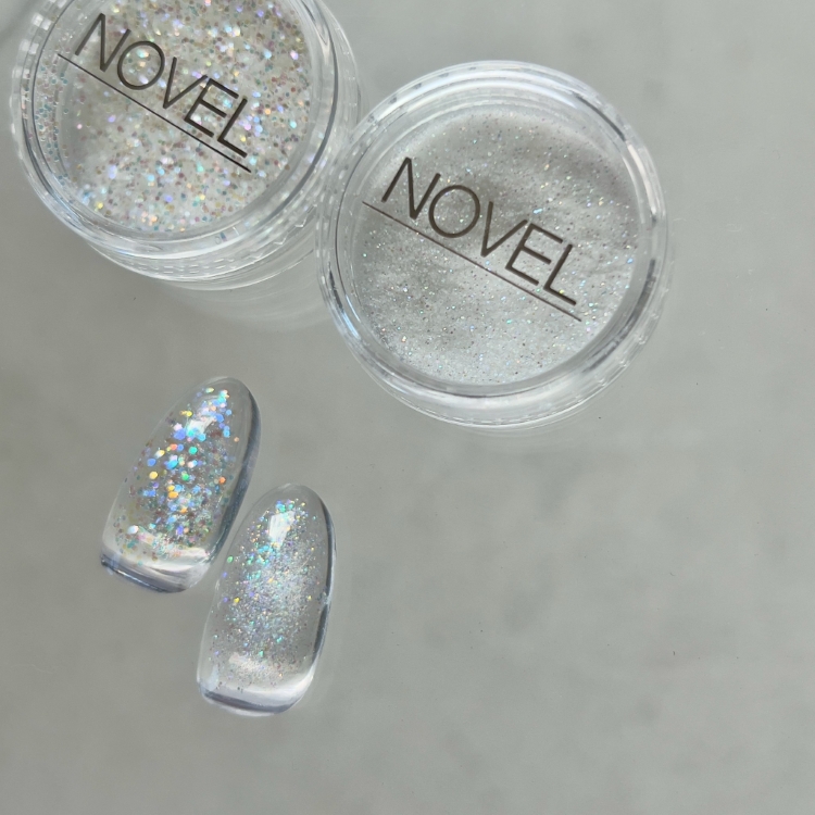 NOVEL G978 オーロラシュガーグリッター 0.1mm×0.2mm mix