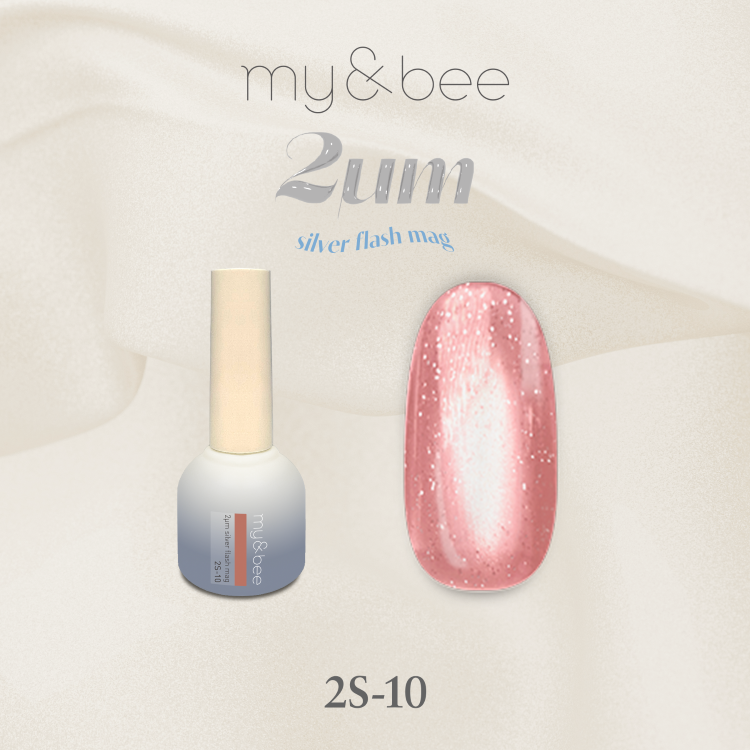 my&bee 2μmシルバーフラッシュマグ 10