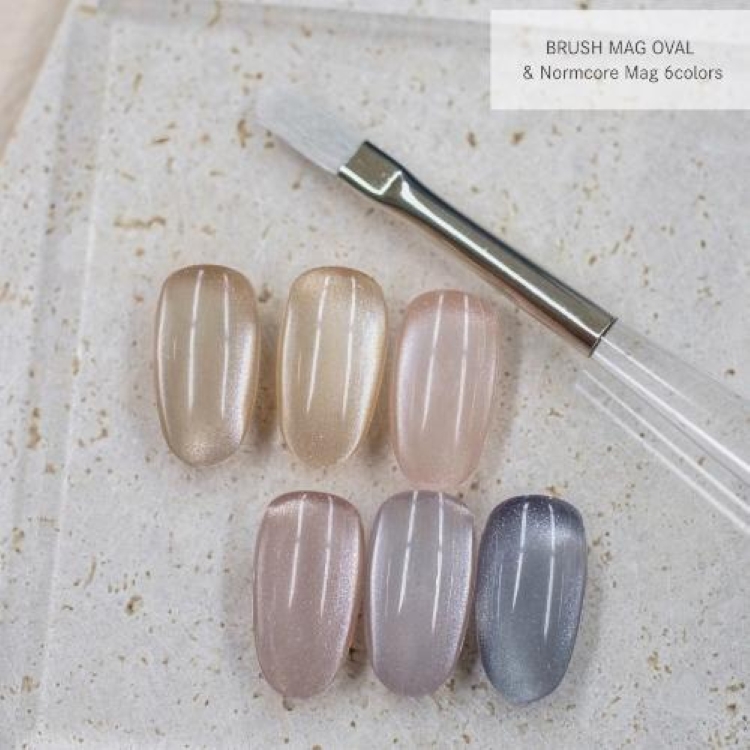 お取り寄せ LUCU GEL ミー ノームコアMAG6色＋MAG OVALセット