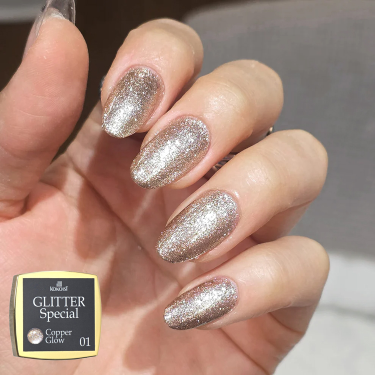KOKOIST GLITTER SPECIAL 4g 01 Copper Glow