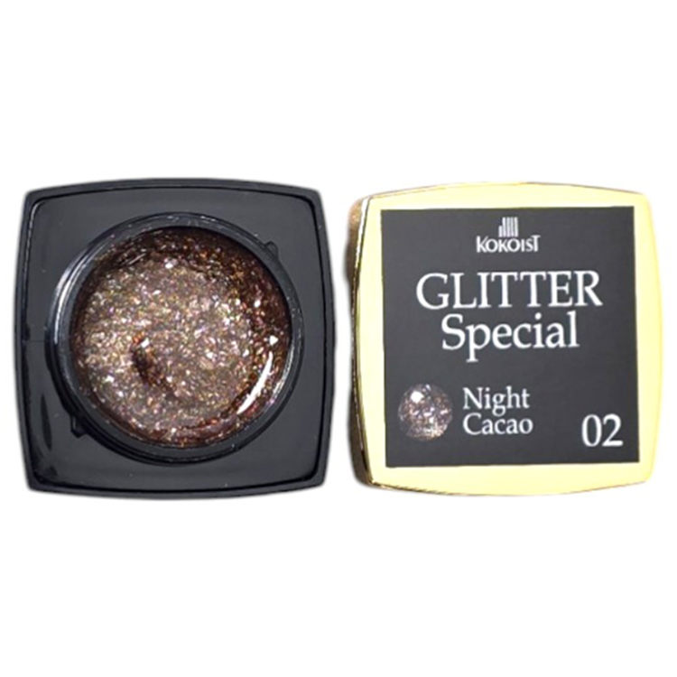 KOKOIST GLITTER SPECIAL 4g 02 Night Cacao
