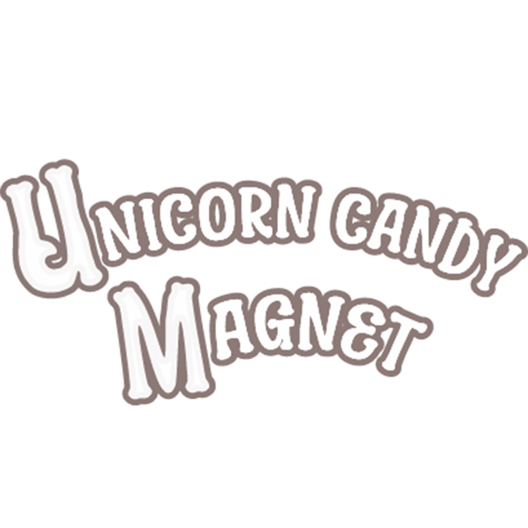 KOKOIST Unicorn Candy Magnet UCM-05 Rainbow Green