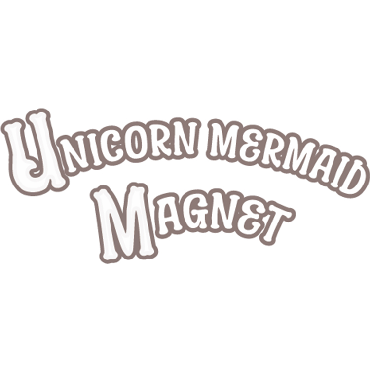 KOKOIST Unicorn Mermaid Magnet UMM-01 Blue Ocean