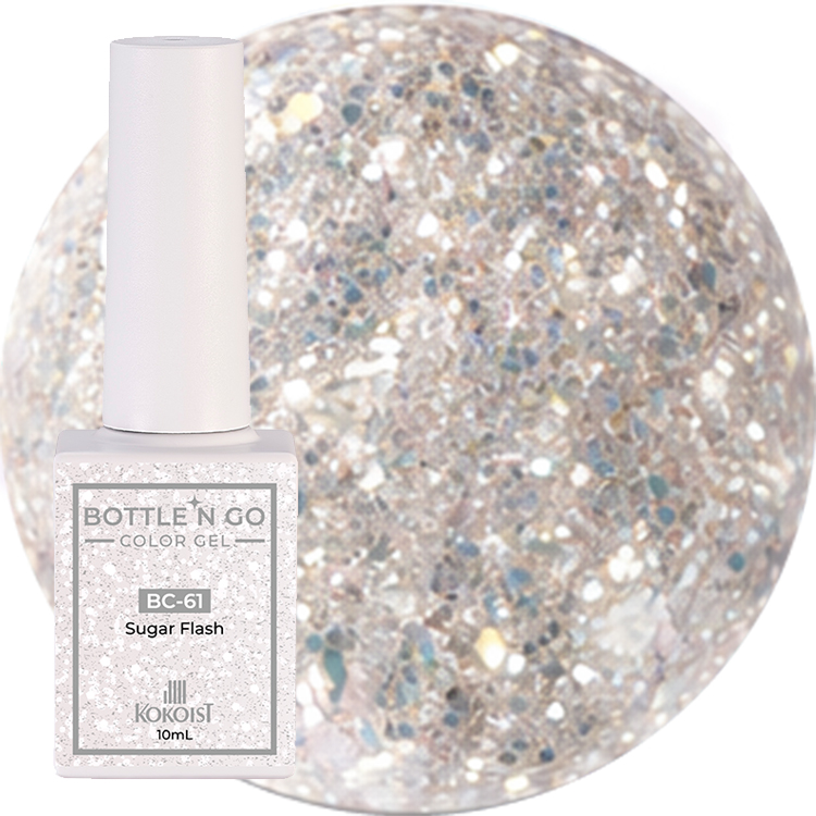 KOKOIST ボトルンゴーカラージェル 10mL BC-61 Sugar Flash
