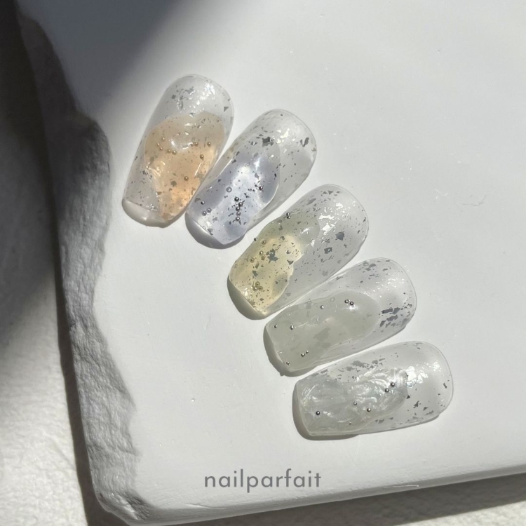 お取り寄せ ネイルパフェ カラージェル 2g　bon1 　サンセット