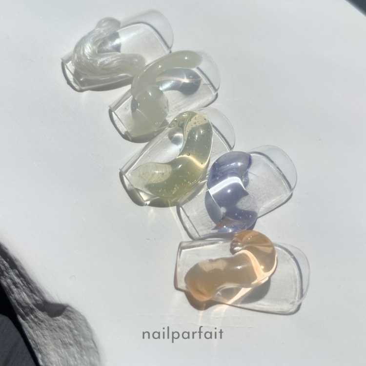 お取り寄せ ネイルパフェ カラージェル 2g　bon3　ムーン
