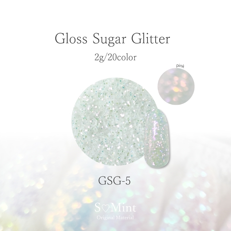 SMint Gloss Sugar Glitter　GSG-5