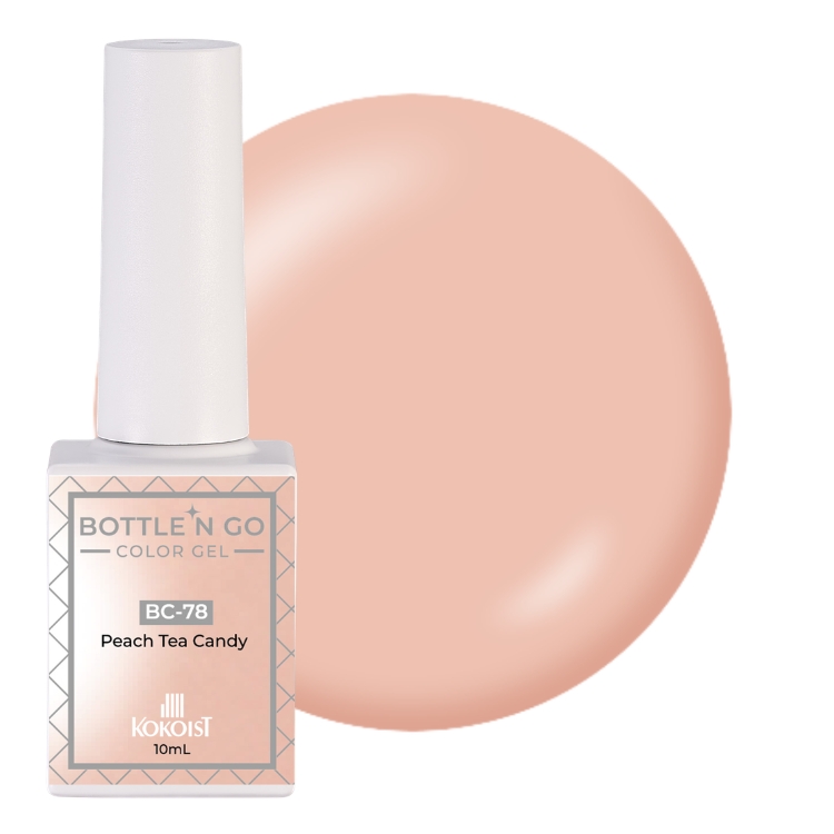 KOKOIST ボトルンゴーカラージェル 10mL BC-78 Peach Tea Candy