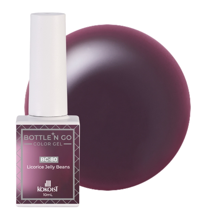 KOKOIST ボトルンゴーカラージェル 10mL BC-80 Licorice Jelly Bean