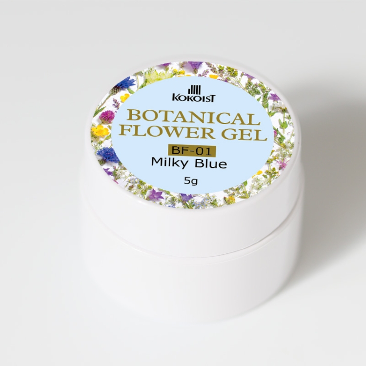 KOKOIST BOTANICAL FLOWER GEL 5g BF-01 Milky Blue
