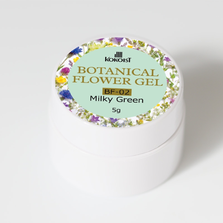 KOKOIST BOTANICAL FLOWER GEL 5g BF-02 Milky Green