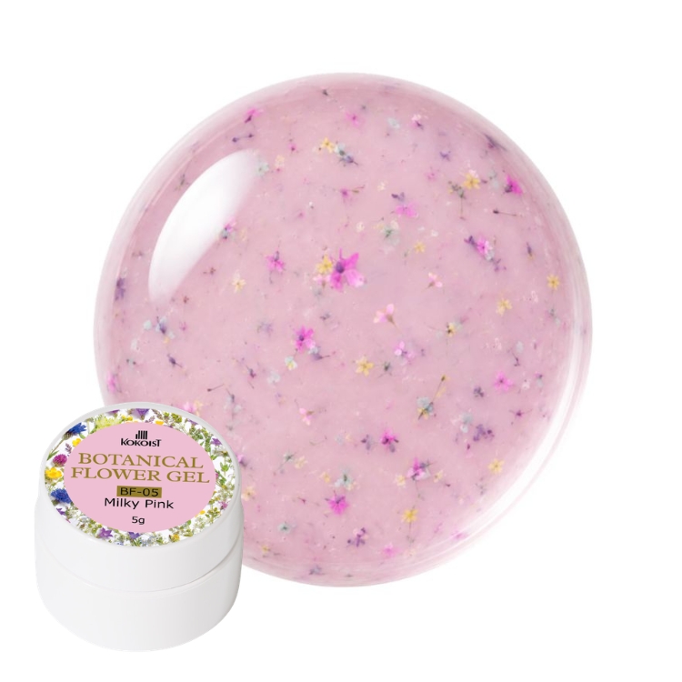 KOKOIST BOTANICAL FLOWER GEL 5g BF-05 Milky Pink