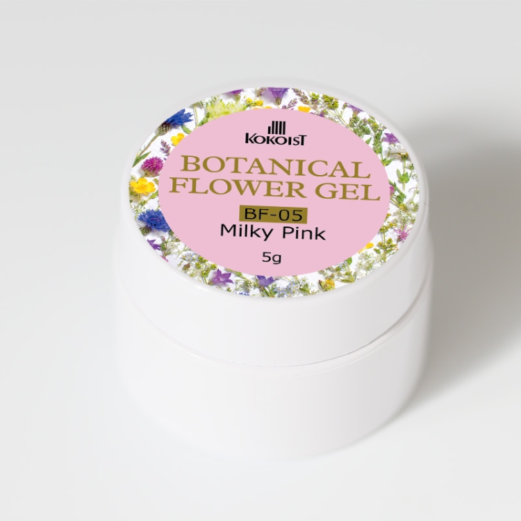 KOKOIST BOTANICAL FLOWER GEL 5g BF-05 Milky Pink