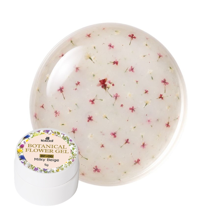 KOKOIST BOTANICAL FLOWER GEL 5g BF-06 Milky Beige