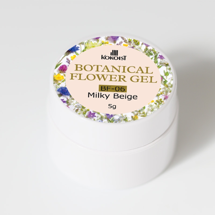KOKOIST BOTANICAL FLOWER GEL 5g BF-06 Milky Beige