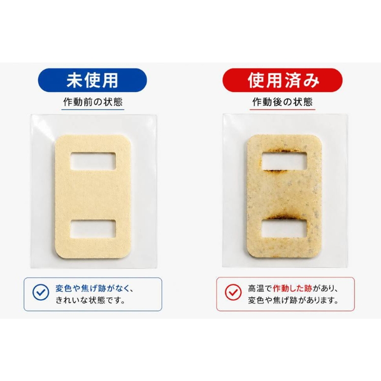 マイクロカプセル消火シール コンセント用