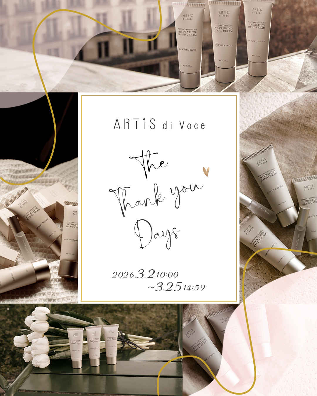 ARTiS di Voce THE THANK-YOU DAYS