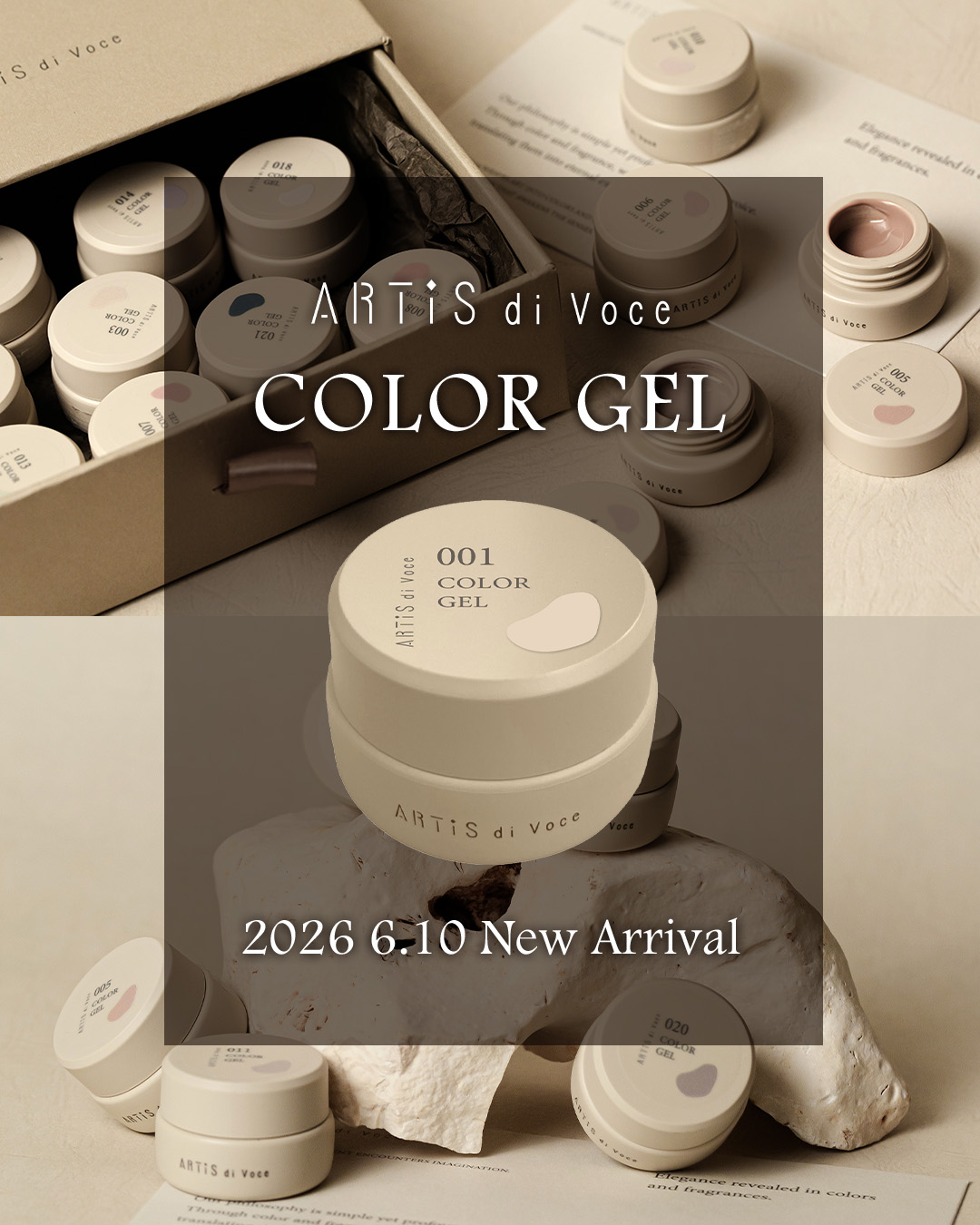 ARTiS di Voce COLOR GEL 2026.06.10 New Arrival