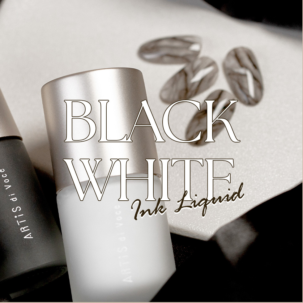 Ink Liquid Blank White