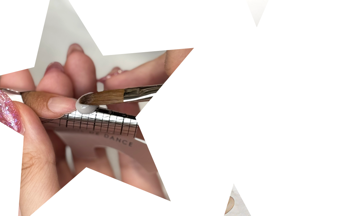 Point2:毛先まで毛幅があるため、大きなミクスチュアが取りやすい。