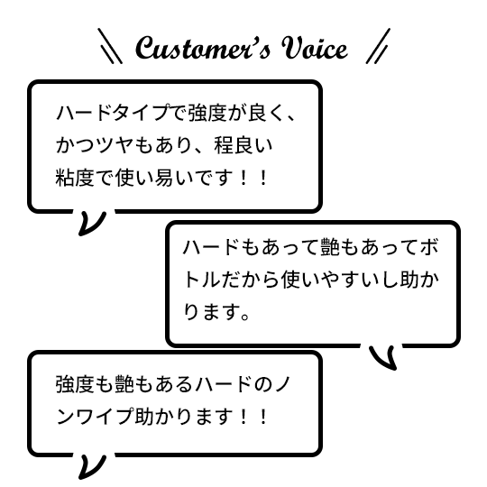 flicka nail arts ノンワイプハードトップ