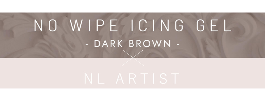 NO WIPE ICING GEL-DARKBROWN-×NL ARTIST