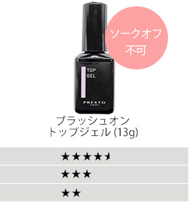 ブラッシュオン
トップジェル(13g)